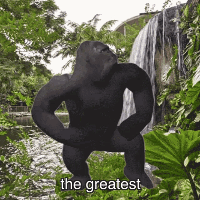 The Greatest The Bravest Harambe Itsrucka GIF - The Greatest The Bravest Harambe Itsrucka Harambe Forever Song GIFs