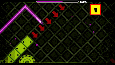 a screenshot of a video game with a score of 69