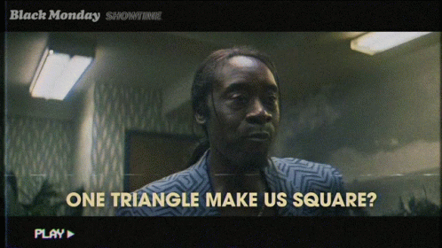 One Triangle Make Us Square Hmm GIF - One Triangle Make Us Square Hmm Shrug GIFs