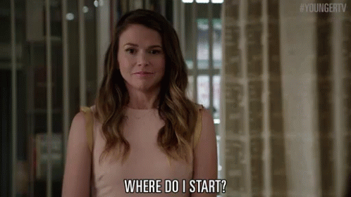 Where Do I Start? GIF - Younger Tv Younger Tv Land GIFs