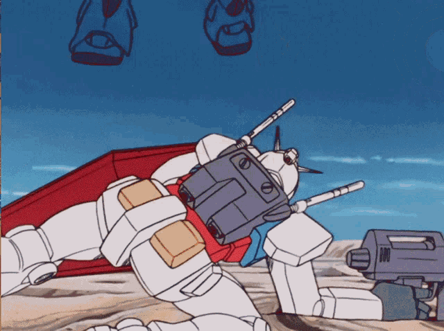 Gundam Guncannon GIF - Gundam Guncannon Goof GIFs