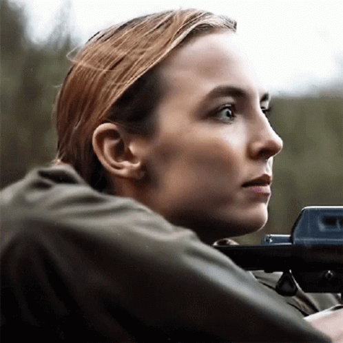 Jodie Comer Killing Eve GIF - Jodie Comer Killing Eve Look GIFs