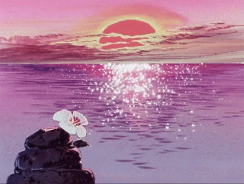 Tumblr Anime GIF - Tumblr Anime Sunset GIFs