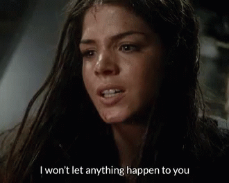 Octavia Blake I Wont Let Anything Happen To You GIF - Octavia Blake I Wont Let Anything Happen To You The100 GIFs