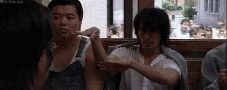 Intimidate Snake Attack GIF - Intimidate Snake Attack Stephen Chow GIFs