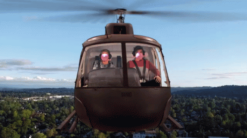 Costume Change In Helicopter GIF - Henry Danger Nickelodeon Costume GIFs