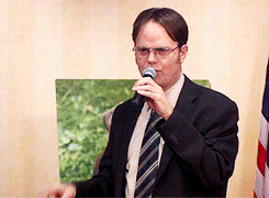 The Office GIF - Dwight Schrute The Office Mic GIFs