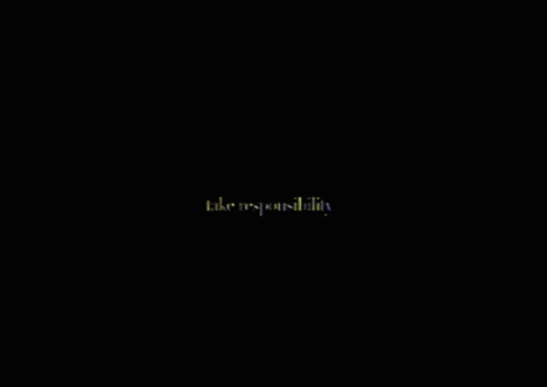 a black background with the words take care of it in white letters