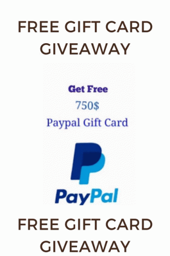 Free Gift Card Giveaway Paypal Giveaway GIF - Free Gift Card Giveaway Paypal Giveaway Money Giveaway GIFs