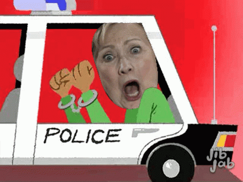 Hillary Clinton Police GIF - Hillary Clinton Police Arrested GIFs