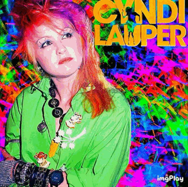 Cyndi Lauper True Colors GIF