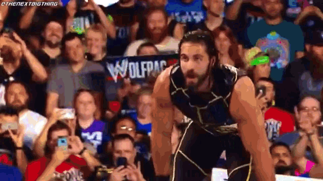 Seth Rollins Entrance GIF