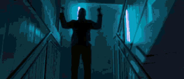 a pixel art of a man in a ski mask