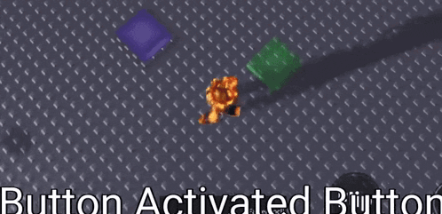 a screenshot of a video game with the words button activated button