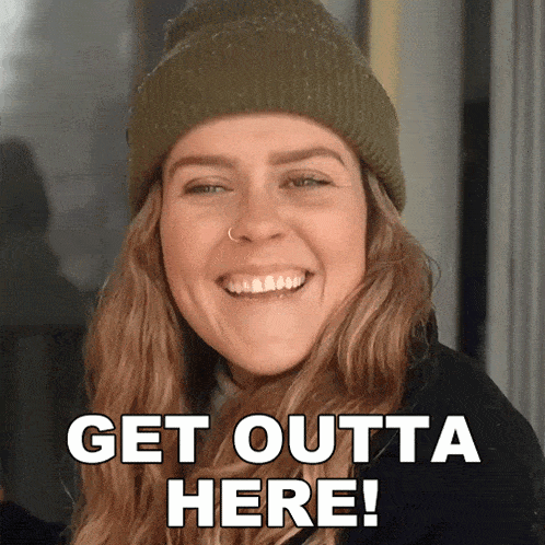 Get Outta Here Crystal Drinkwalter GIF - Get Outta Here Crystal Drinkwalter Vanwives GIFs