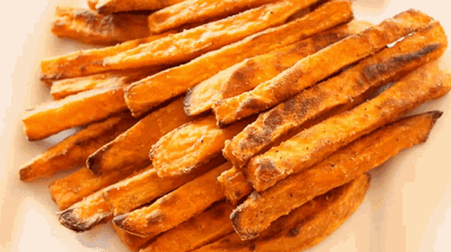 Sweet Potato Fries Fries GIF - Sweet Potato Fries Fries Food GIFs