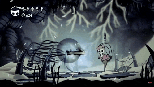 a screenshot of a video game with the number 624 on the screen