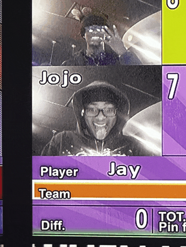 jojo and jay are playing a game with a score of 0 to 7