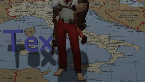a map of europe with the word text in the middle