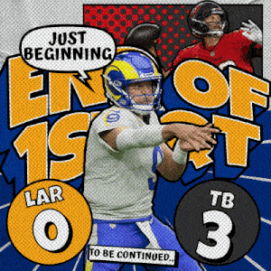 Tampa Bay Buccaneers (3) Vs. Los Angeles Rams (0) First-second Quarter Break GIF - Nfl National Football League Football League GIFs
