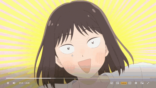 a video of a girl with a tear coming out of her eyes