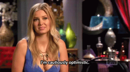 With Caution GIF - Ariana Madix Vander Pump Rules Im Cautiously Optimistic GIFs