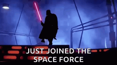Space Force Darth Vader GIF - Space Force Darth Vader Dance GIFs