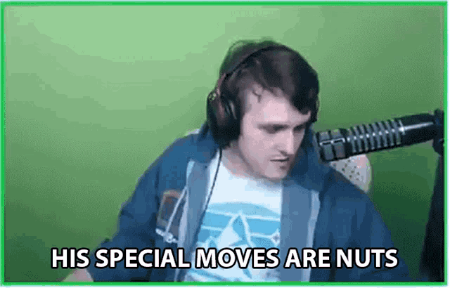 His Special Moves Are Nuts Zak Zeeks GIF - His Special Moves Are Nuts Zak Zeeks Coney GIFs