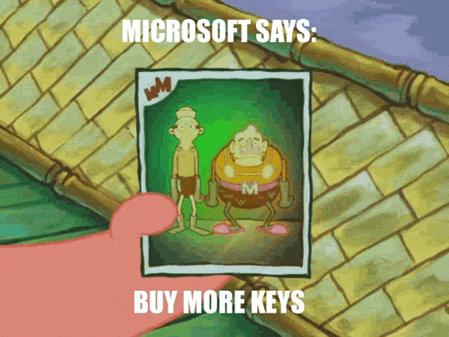 Microsoft Buy More Keys GIF - Microsoft Buy More Keys GIFs