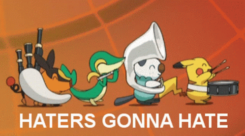 Pokemon Haters Gonna Hate GIF - Pokemon Haters Gonna Hate Pikachu GIFs