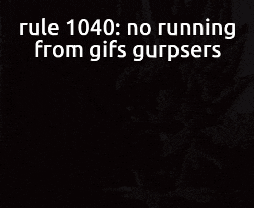 rule 1040 no running from gifs gurpsers
