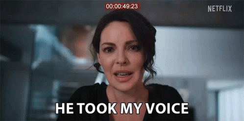 He Took My Voice Tully Hart GIF - He Took My Voice Tully Hart Firefly Lane GIFs