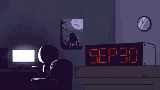 a digital clock displays the time of 5:30