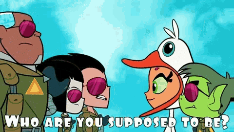 Star Fire I Am The Goose GIF - Star Fire I Am The Goose Teen Titans Go GIFs