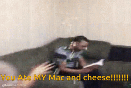 Mac N Cheese Mac And Cheese GIF - Mac N Cheese Mac And Cheese Steal GIFs