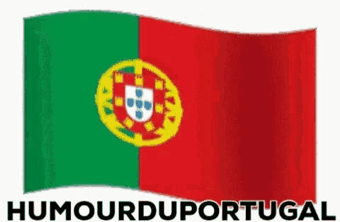 a picture of a flag with the words humourdu portugal below it