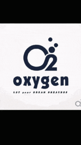 a logo for oxygen that says let your dream breather