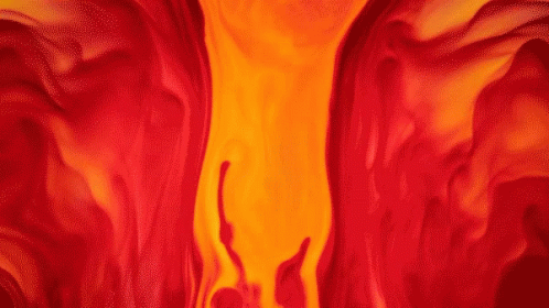 Lava Red Flowing Lava GIF - Lava Red Flowing Lava Orange And Yellow GIFs