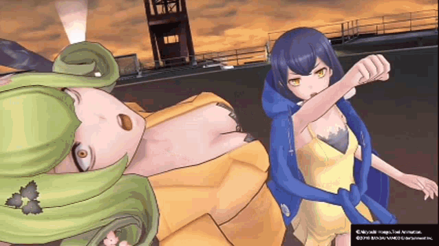 Erika Mishima Fight GIF - Erika Mishima Fight Anime GIFs