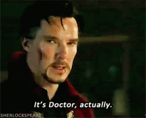 Doctor Actually GIF - Doctor Actually Listen GIFs