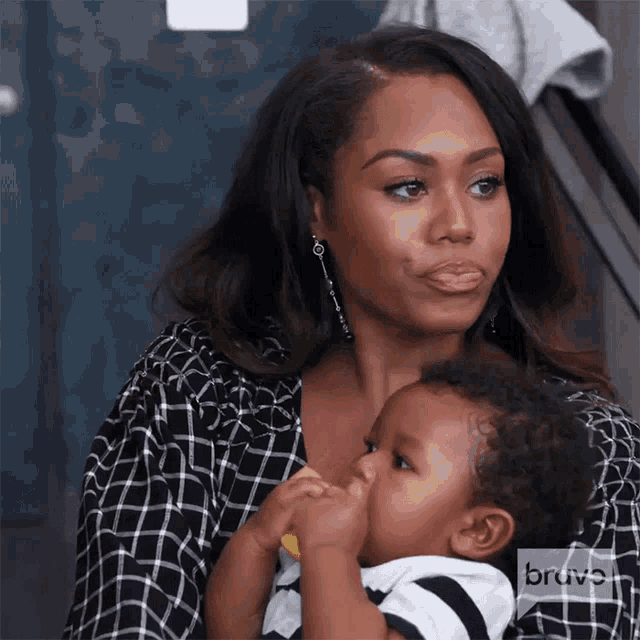 Carrying A Baby Monique Samuels GIF - Carrying A Baby Monique Samuels Real Housewives Of Potomac GIFs