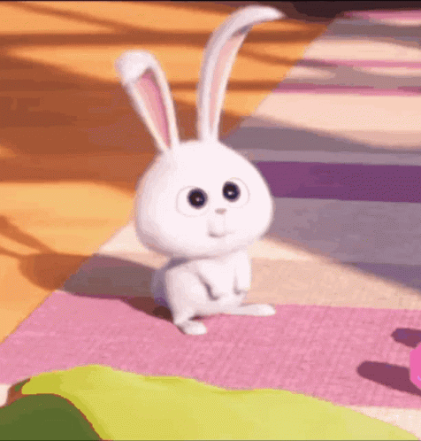 Bunny Cute GIF - Bunny Cute Blink GIFs