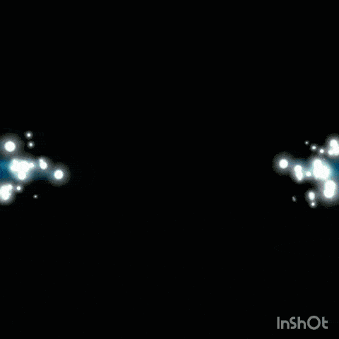 a picture of a light coming out of the sky with the words inshot below it