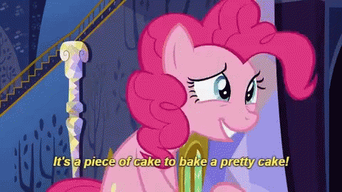 Mlp My Little Pony GIF - Mlp My Little Pony Piece Of Cake GIFs