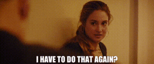 Divergent Tris Prior GIF - Divergent Tris Prior I Have To Do That Again GIFs