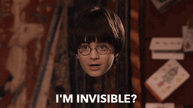 Im Invisible Invisible GIF - Im Invisible Invisible Invisibility GIFs