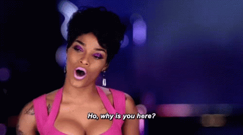 Joseline Pissed GIF - Joseline Pissed Why Are You Here GIFs