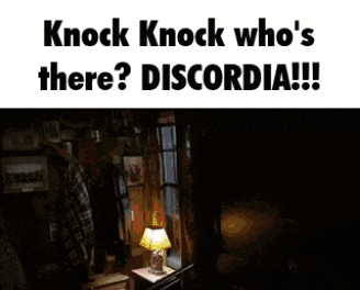 a sign that says knock knock who 's there