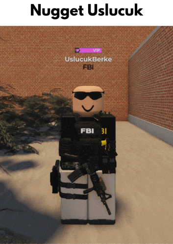 a picture of a fbi officer with the name nugget uslucuk