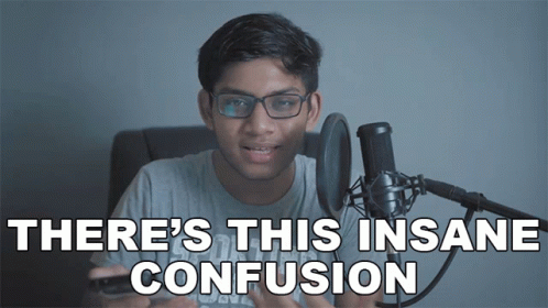 Theres This Insane Confusion Anubhavroy GIF